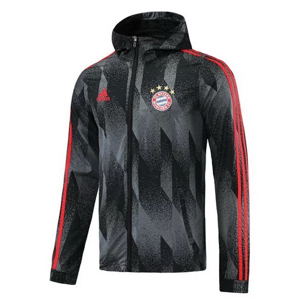 Windjacke Bayern München 2021-22 Schwarz Rote Fussballtrikots Günstig